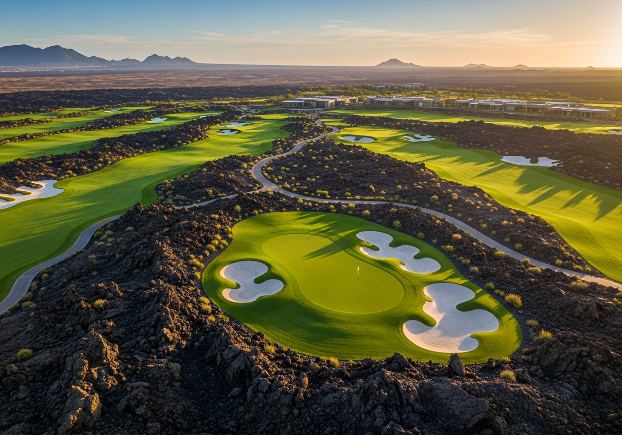 Black Desert Resort golf course in Ivins, Utah