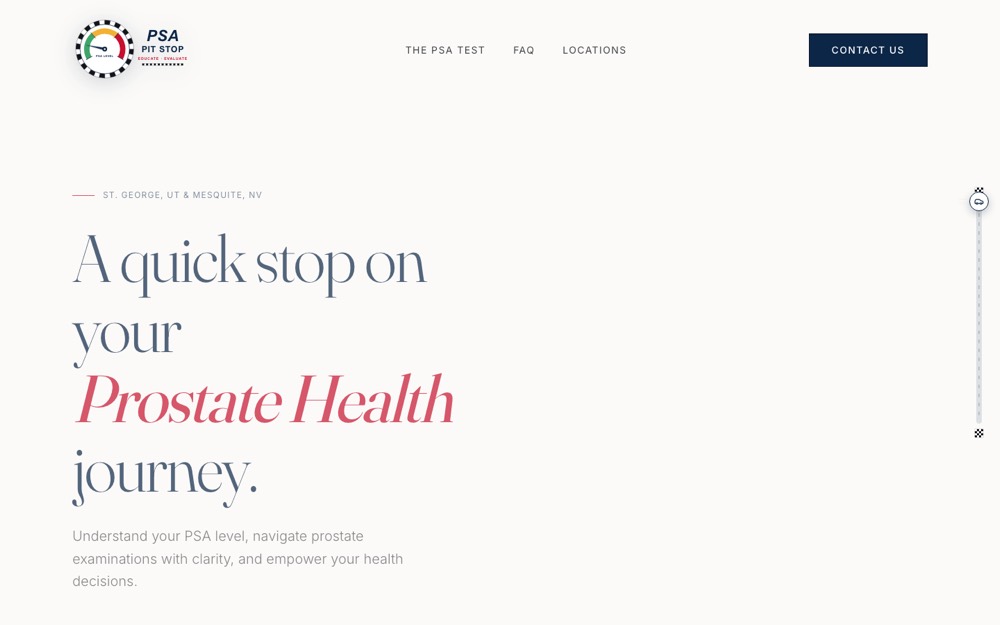PSA Pit Stop - website by InfuseAI